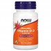 NOW FOODS VITAMIN D-3 5000, 120 жевательных таблеток