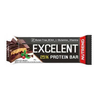 Nutrend Excelent protein bar DOUBLE (Протеиновый батончик), 40 гр