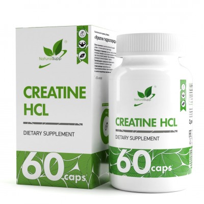 Креатин-Гидрохлорид NaturalSupp Creatine HCL, 60 капс.
