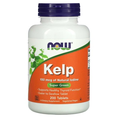 Now Foods Kelp 150 mcg 200 табл.
