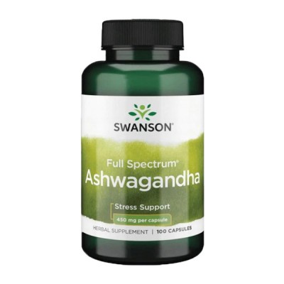 Swanson Ашваганда (Ashwagandha) 100 CAPS