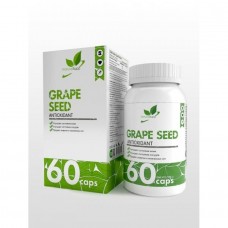 NaturalSupp Grape seeds (Экстракт Виноградных косточек), 250мг/капс, 60 капс.