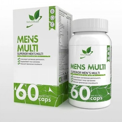 NaturalSupp Mens Multi (витамины для мужчин), 60 капс.