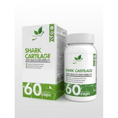 NaturalSupp Shark Cartilage (Акулий хрящ), 600 мг., 60 капс.