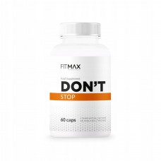 Предтренировочный комплекс FitMax Don’t Stop, 60 капс