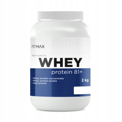 Протеин FitMax Whey Protein 81+ JAR, 2000 гр.