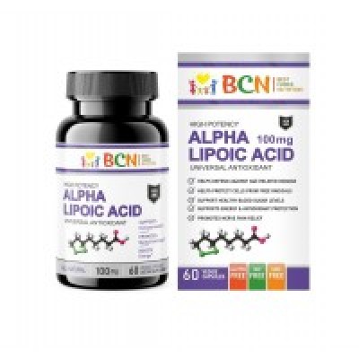 BCN Alpha Lipoic Acid 60 (Альфа-липовая кислота), 100 мг, 60 капс
