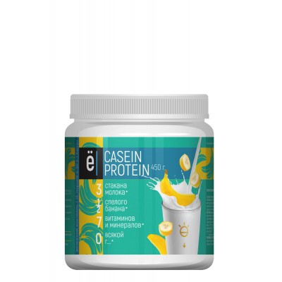 Вечерний коктейль ё/батон Casein, со вкусом банана, 450 г