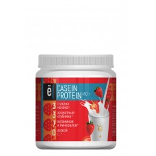 Вечерний коктейль ё/батон Casein, со вкусом клубники, 450 г