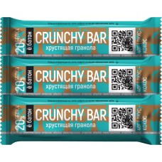 Протеиновый батончик ё/батон Crunchy Bar, со вкусом кокоса, 3 шт по 40 г