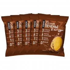 Протеиновое печенье ё/батон 20% белка, со вкусом шоколада, 5 шт по 40 г