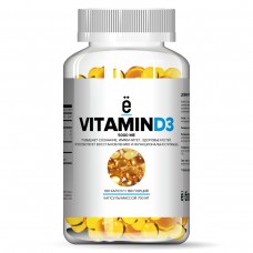 Витамин Д3 5000МЕ, ё/батон, 180 желатиновых капсул