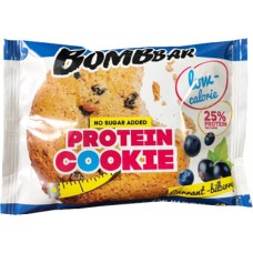 Протеиновое печенье Bombbar, низкокалорийное, черника-смородина, 40 г