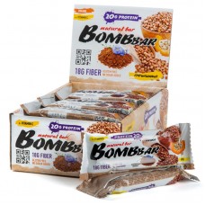 Bombbar протеиновый батончик Natural Bar + Vitamin C (60 г)(20 шт.), Гречишный
