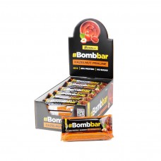 Батончик глазированный Bombbar 40гр (коробка 30 штук), Фундучное пралине
