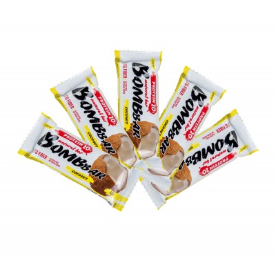 Bombbar Протеиновый батончик 5шт х 60г (кокос)