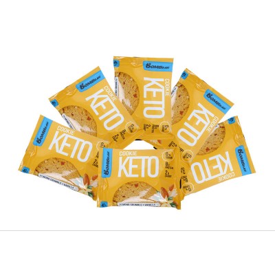 Печенье Keto Cookie, 6шт по 40г (Миндальный крамбл с ванилью)