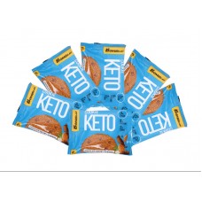 Печенье Keto Cookie, 6шт по 40г (Шоколадный крем и миндаль)