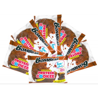 Протеиновое печенье, 6шт по 40г (шоколадный брауни)