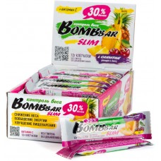 Протеиновый батончик Slim + Vitamin C (35 г)(30 шт.) (ананас-вишня)