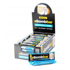 Батончик Bombbar 30*40 г - кокосовый торт