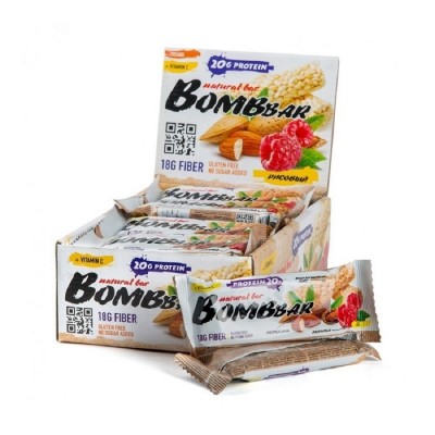 Батончик Bombbar 20*60 г - рисовый