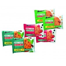 Протеиновое печенье овсяное Fitness Cookie Ассорти 6 x 40 Протеиновое печенье овсяное Fitness Cookie Ассорти 6 x 40
