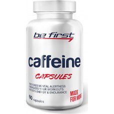 Энергетик кофеин безводный Be First Caffeine 60 капсул