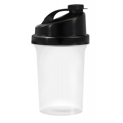 Шейкер Be First 500 мл, с черной крышкой (TS1255-BLACK-NL)