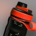 Шейкер Be First 600 мл черно-красный, с шариком (TS 602-RED)