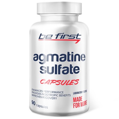 Агматин Be First Agmatine Sulfate Capsules 90 капсул