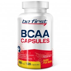 Аминокислоты БЦАА капсулы Be First BCAA Capsules 120 капсул