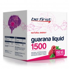 Гуарана экстракт жидкая Be First Guarana Liquid 1500 мг 20 ампул, малина