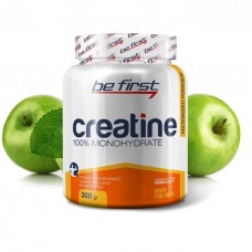 Креатин моногидрат Be First Creatine Monohydrate Micronized Powder 300 гр, яблоко