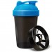 Шейкер Be First 500 мл черно-синий (TS1327-BLUE-NL)