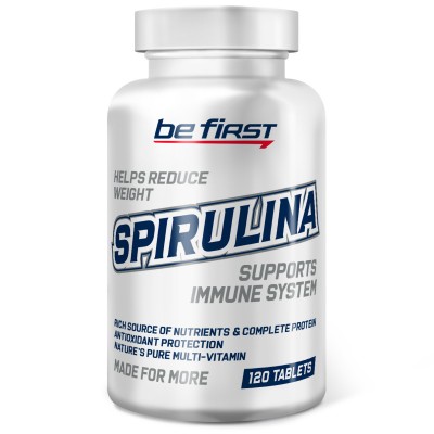 Спирулина в таблетках Be First Spirulina 120 таблеток