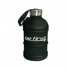 Бутылка для воды Be First 1300 мл, черная матовая (TS1300-FROST-BLACK) Бутылка для воды Be First 1300 мл, черная матовая (TS1300-FROST-BLACK)