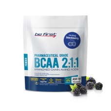 Аминокислоты Be First BCAA 2:1:1 Powder 450 гр, ежевика