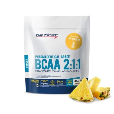 Аминокислоты Be First BCAA 2:1:1 Powder 450 гр