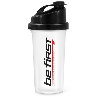 Шейкер Be First 700 мл прозрачно-черный (TS1037-Blk)