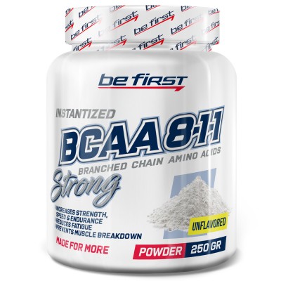 Аминокислоты БЦАА порошок Be First BCAA 8:1:1 Instantized Powder 250 гр, без вкуса Аминокислоты БЦАА порошок Be First BCAA 8:1:1 Instantized Powder 250 гр, без вкуса