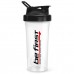 Шейкер Be First 600 мл прозрачно-черный, с шариком (TS1356-Blk)