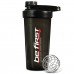 Шейкер Be First 700 мл с шариком (TS 1386-L-Blk)