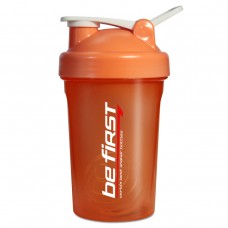 Шейкер Be First 400 мл коралловый, с шариком (TS1358-CORAL)