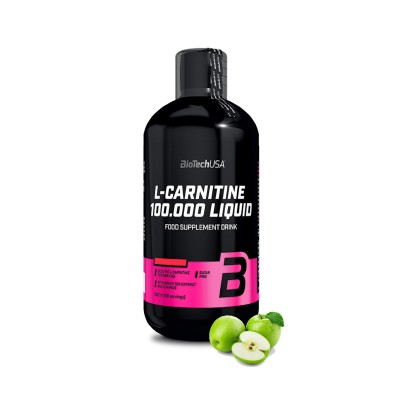 Biotech USA L-Carnitine 100.000 мг 500 мл. (яблоко)