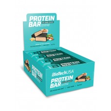 Протеиновые батончики Biotech USA Protein Bar 70 г арахисовая паста (шоубокс 16 шт.)