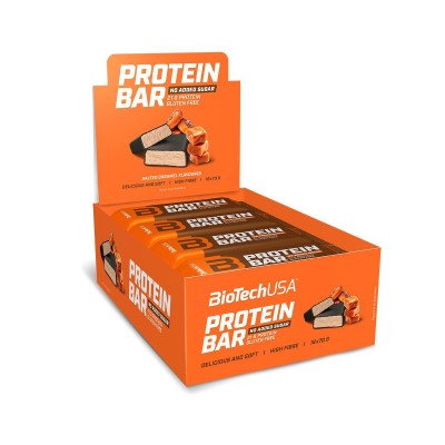 Протеиновые батончики Biotech USA Protein Bar 70 г соленая карамель (шоубокс 16 шт.)