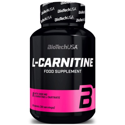 Л-карнитин Biotech USA L-Carnitine 1000 мг 30 таб.