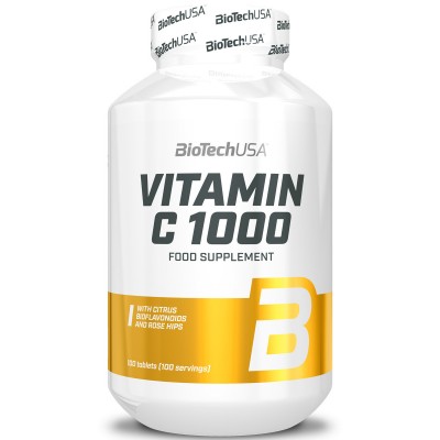 Витамины Biotech USA Vitamin C 1000 мг 100 таб.