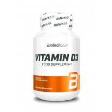Витамины Biotech USA Vitamin D3 2000 IU 60 таб.